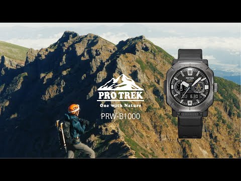 Featuring the route log and location indicator PRW-B1000 Promotion video | CASIO PRO TREK