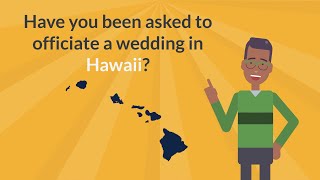 How to Get Ordained In Hawaii to Officiate a Wedding