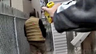 Chicago Cop Tasers Fleeing Man Attempting To Jump Over Fence