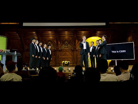 CS50x 2024 - Lecture 0 - The Harvard Krokodiloes