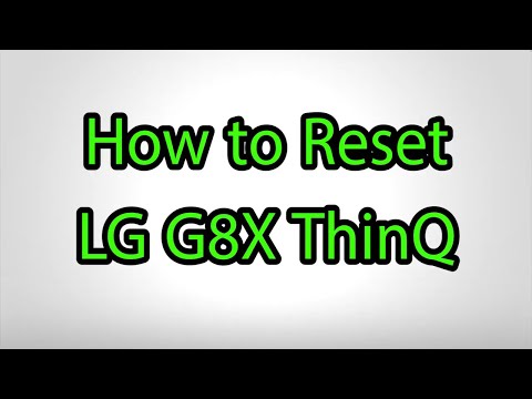 How to Hard Reset LG G8X ThinQ - Pattern Unlock