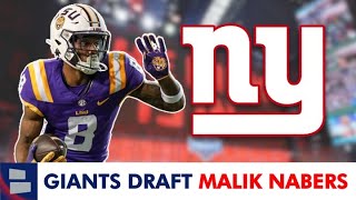 Malik Nabers Selected By New York Giants With Pick #6 In 1st Round 2024 NFL Draft | Instant Reaction