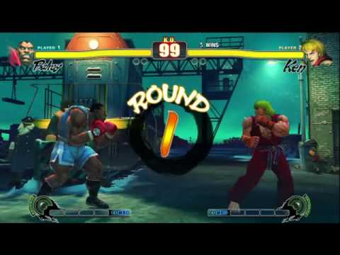 SF4 Casuals: Grancalc (Balrog) vs Damdai (Ken) 2/5