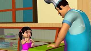 Pat a cake Pat a cake - 3D Animation Nursery rhyme with lyrics for children