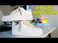 CHUNKY ROPE LACE AIR FORCE 1 TUTORIAL EASY