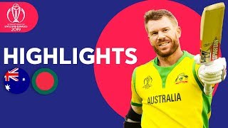 700+ Runs In High Scorer! | Australia vs Bangladesh | ICC Cricket World Cup 2019 - Match Highlights