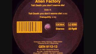 Alien Factory - Tranquility (1993)
