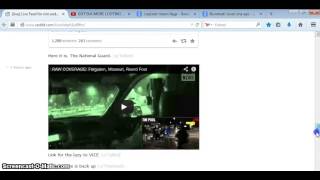 STAGED FERGUSON RIOT/LOOTING/AUTOPSY PHOTOS AND GREAT LIVE FEED LINK