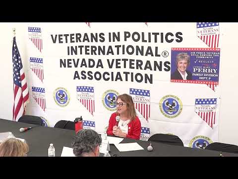 Entrevista respaldada por Veterans In Politics International — Distrito 12 de la Asamblea de Nevada (Nancy "Nan" Roecker respaldada)