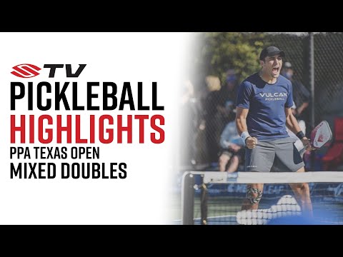 The Heated Kitchen Line Battle Pickleball Highlight - PPA Texas Open Mixed Doubles