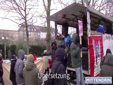 Lampedusa in Hamburg Demo 25.01.2014