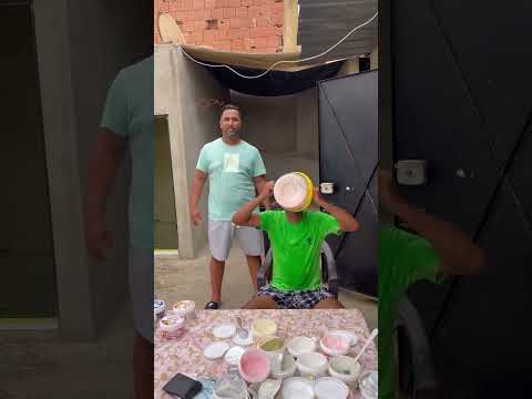 تحدى 20 سطل رايب مع سيمو موت ضحك🍹🧃