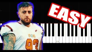 KC Rebell - Quarterback - EASY - PIANO TUTORIAL