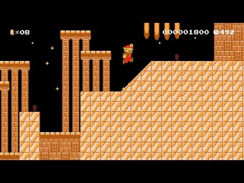 Super Mario Maker 2 🔧 Italiana Jones Last Thwompade 🔧 by Snowkip