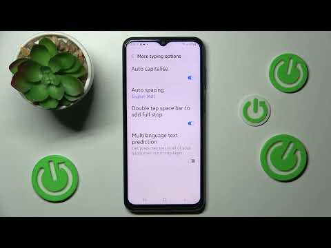 How to Use Auto Correction Function on Samsung Galaxy A23 - Enter Text Correction Options