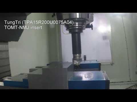 Watch various TUNGALOY shoulder milling systems compared...