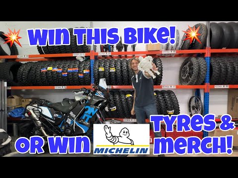 WIN this LPR Adventure Bike - Michelin Prize Added!