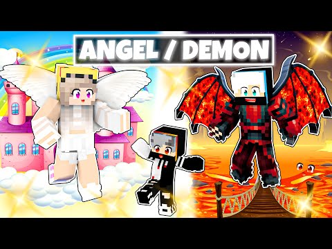 Paglaa Became ANGEL/DEMON in Minecraft!  (No)