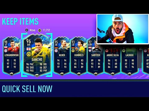 OMG THE BEST TOTS TOP 100 REWARDS PACK EVER!!! I MADE INSANE COINS.. FIFA 21 Ultimate Team