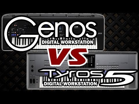 YAMAHA GENOS VS TYROS 5