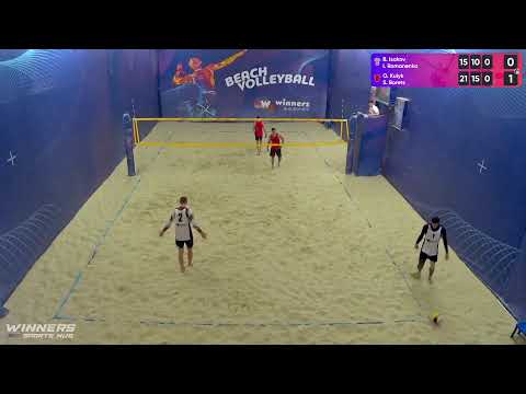 12:15 B. Isakov / I. Romanenko - O. Kulyk / S. Borets 15.05.2023 | Winners Beach Volleyball