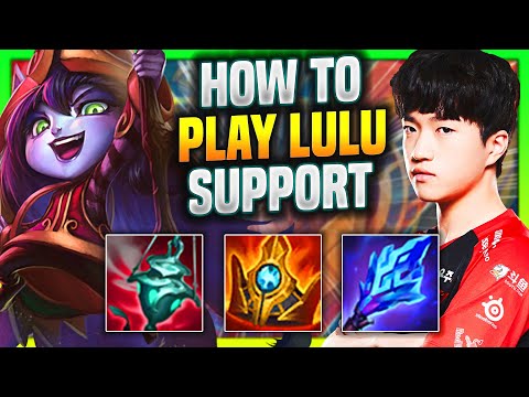 LEARN HOW TO PLAY LULU SUPPORT LIKE A PRO! - T1 Keria Plays Lulu Support vs Nami! | Season 2022
