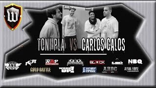 EL DRAFT: Toni Pla VS Carlos Calos #WordFighters2