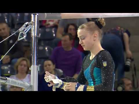 Valeriia Osipova UB Qual 2017 European Gymnastics Championships