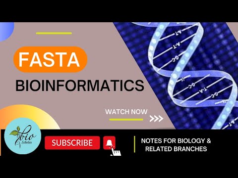 FASTA || Bioinformatics