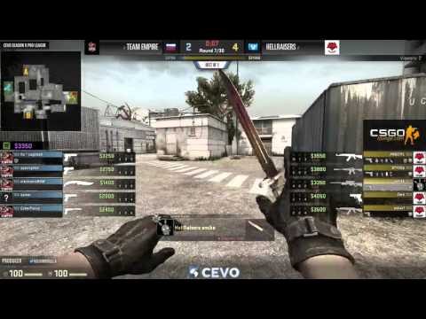 HellRaisers vs Team Empire - Game 3 - CEVO/GFINITY - S9 Pro-League - Qualifer 1