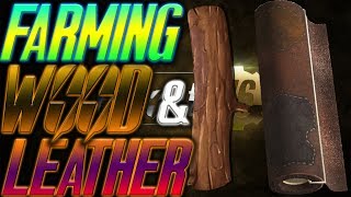 FALLOUT 76 farming wood and leather | FALLOUT 76 where to farm leather and wood