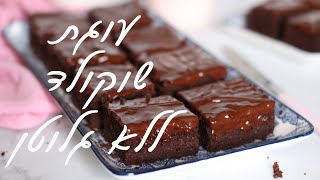 מתכון לעוגת שוקולד ללא גלוטן