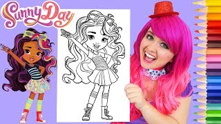 Coloring Rox Sunny Day Coloring Book Page Prismacolor Colored Pencils | KiMMi THE CLOWN