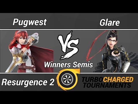 Resurgence 2 Wii U Singles (Winners Semi) - Pugwest (Lucina) vs. Glare (Bayonetta)