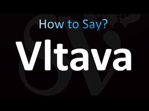 How to Pronounce ''Vltava'' River Correctly! (Czech)