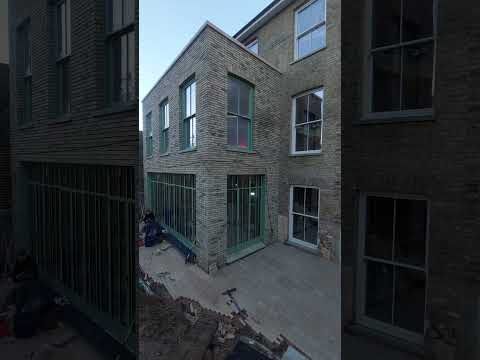 LNK BRICKWORK #1 Professional London Bricklayer, Modern house extension,  Front garden brick wall