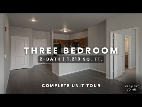 Crescent Falls Apartments Three Bedroom Apartment Tour