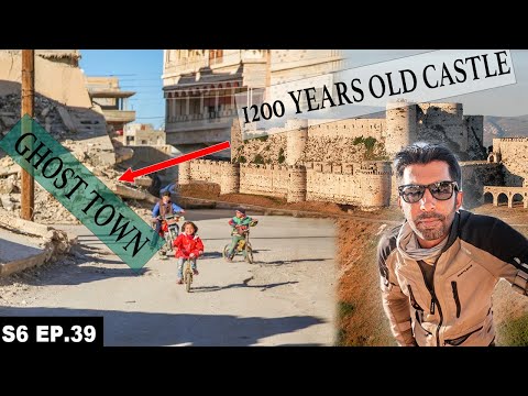 , title : 'FROM BUSY TOURIST TOWN TO GHOST TOWN S06 EP.39 | Pakistani in Syria | MIDDLE EAST MOTORCYCLE