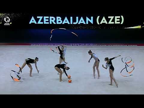 Azerbaijan - 2023 Rhythmic European Champions, 3 ribbons and 2 balls