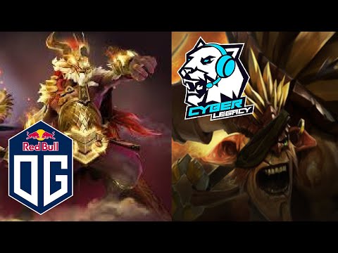 OG vs Cyber Legacy Team Play Fenix Jakiro  ESL One Los Angeles 2020