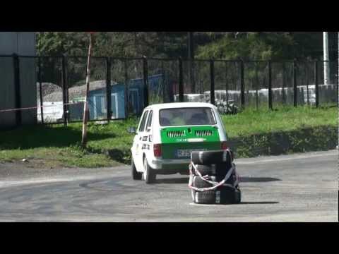Piotr Sokołowski / Wiktor Jachym - Fiat 126p - "GORLICKI SUPER OES" - Gorlice 19-08-2012