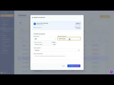 Tutoriel vidéo : Boutons d'action intelligents — Formation FacturesPro