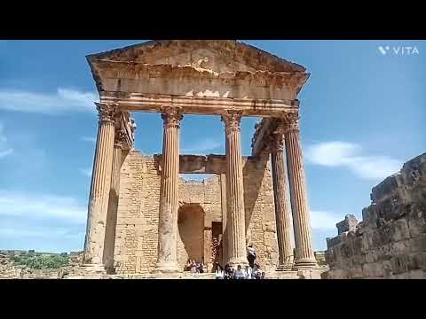 trip to archeological site of dogga with the members of cultural complex of beja (by amino)