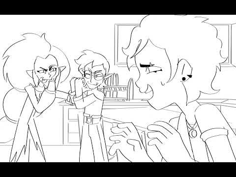 raine and eda fight.. // toh animatic