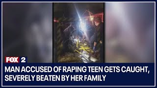 Man accused of raping teen gets caught severely be