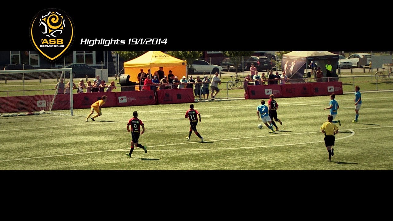 2013/14 Canterbury Utd v Wanderers SC : ASB PREMIERSHIP highlights(19.1.2014)