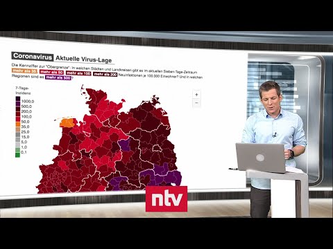 Pandemie-Lage am 12. November - Vier Landkreise melden Inzidenz über 1000 | ntv