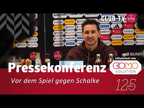 RE-LIVE: Die PK mit Miro Klose vor dem Spiel gegen Schalke