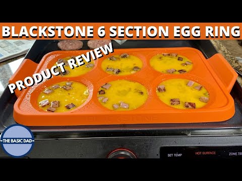 BLACKSTONE 6 SECTION EGG RING ON THE BLACKSTONE E SERIES - PRODUCT REVIEW