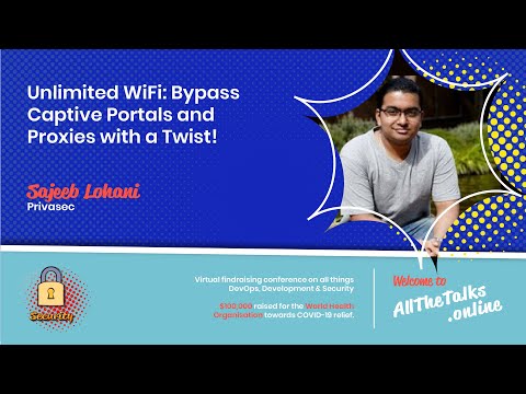 Image thumbnail for talk Unlimited WiFi: Bypass Captive Portals and Proxies with a Twist!